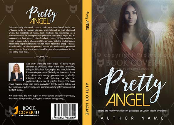 Fantasy-book-cover-design-Pretty Archangel-front