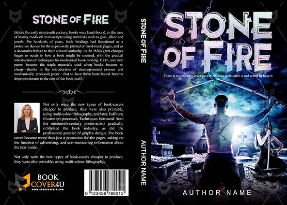 Fantasy-book-cover-design-Stone of Fire-front