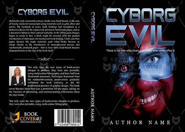 Fantasy-book-cover-design-Cyborg Evil-front