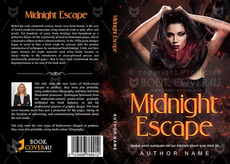 Fantasy-book-cover-design-Midnight Escape-front