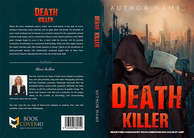 Fantasy-book-cover-design-Death Killer-front