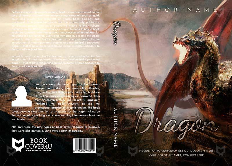 Fantasy-book-cover-design-Dragon-front