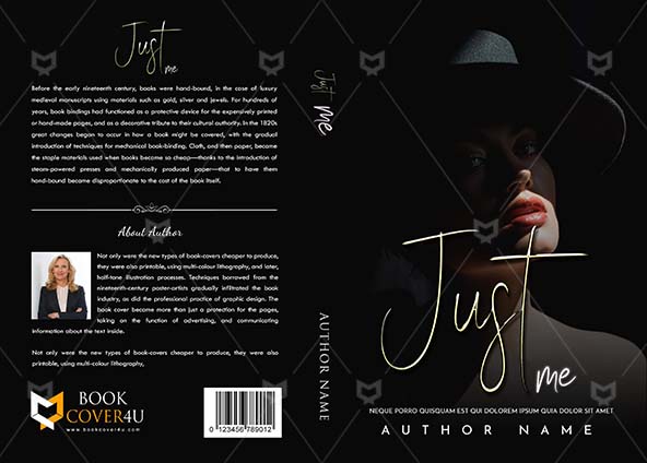 Fantasy-book-cover-design-Just Me-front