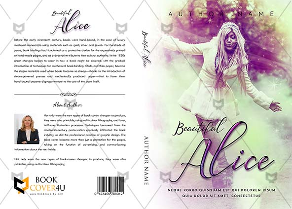 Fantasy-book-cover-design-Beautiful Alice-front