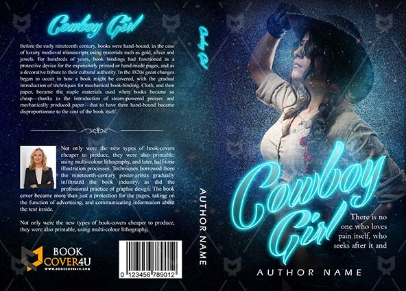 Fantasy-book-cover-design-Cowboy Girl-front