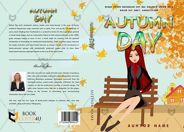Fantasy-book-cover-design-Autumn Day-front