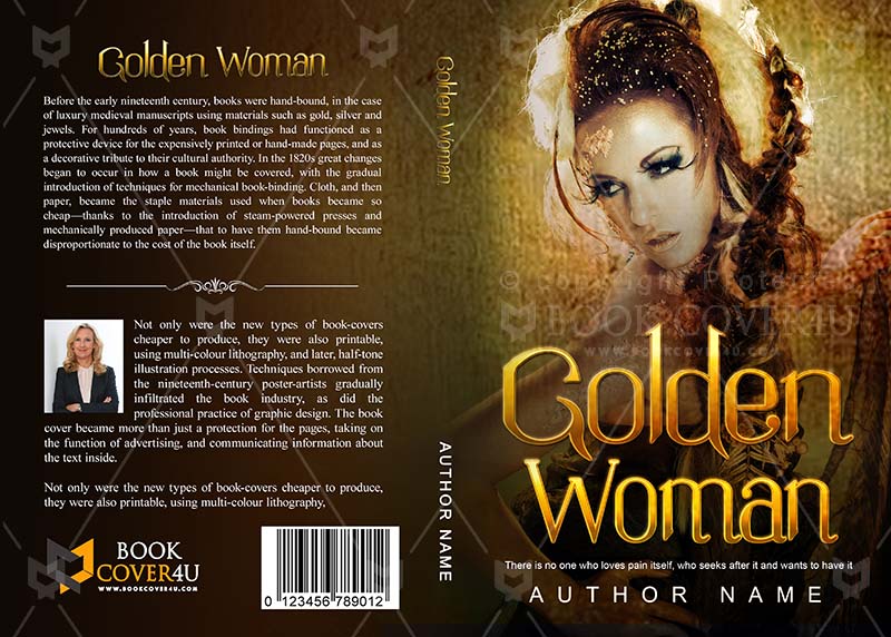 Fantasy-book-cover-design-Golden Lady-front