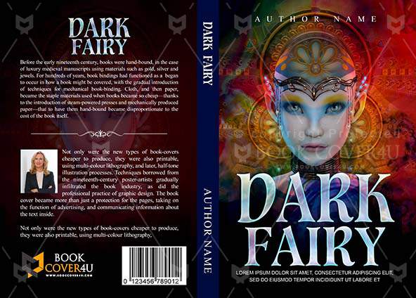 Fantasy-book-cover-design-Dark Fairy-front