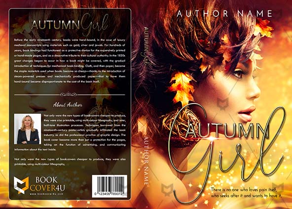 Fantasy-book-cover-design-Autumn Girl-front
