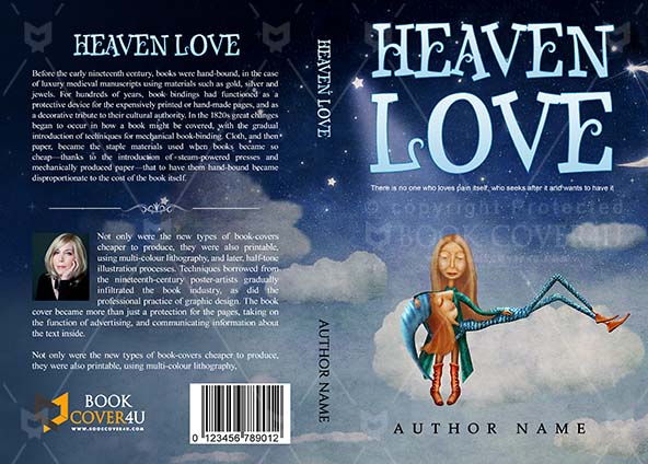 Fantasy-book-cover-design-Heaven Love-front
