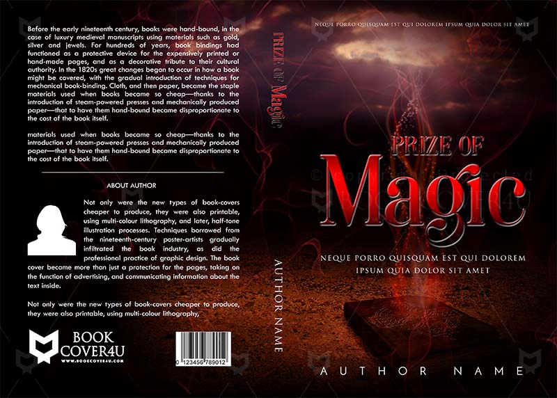 Fantasy-book-cover-design-Prize of Magic-front