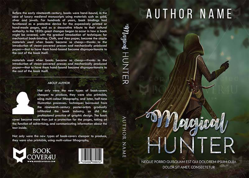 Fantasy-book-cover-design-Magical Hunter-front