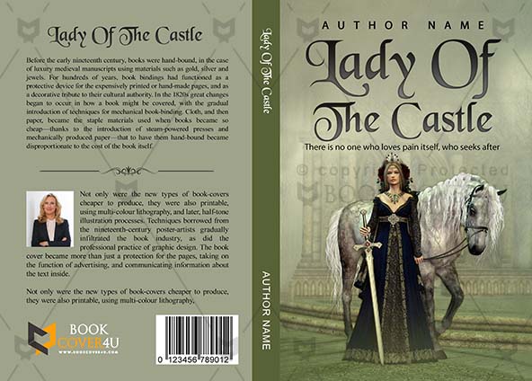 Fantasy-book-cover-design-Lady of the Castle-front