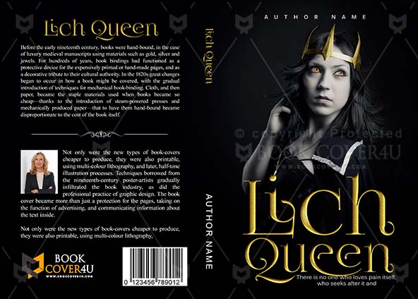 Fantasy-book-cover-design-Lich Queen-front