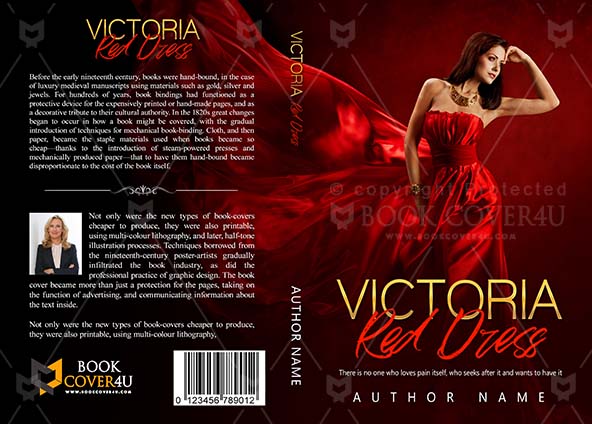 Fantasy-book-cover-design-Victoria Dress-front
