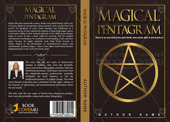 Fantasy-book-cover-design-Magical Pentagram-front