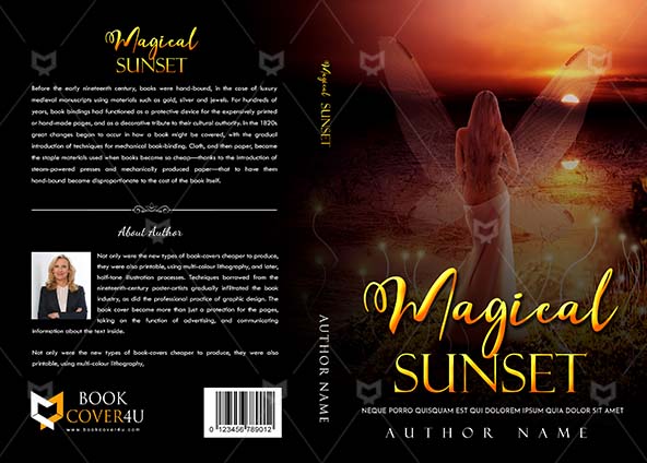 Fantasy-book-cover-design-Magical Sunset-front
