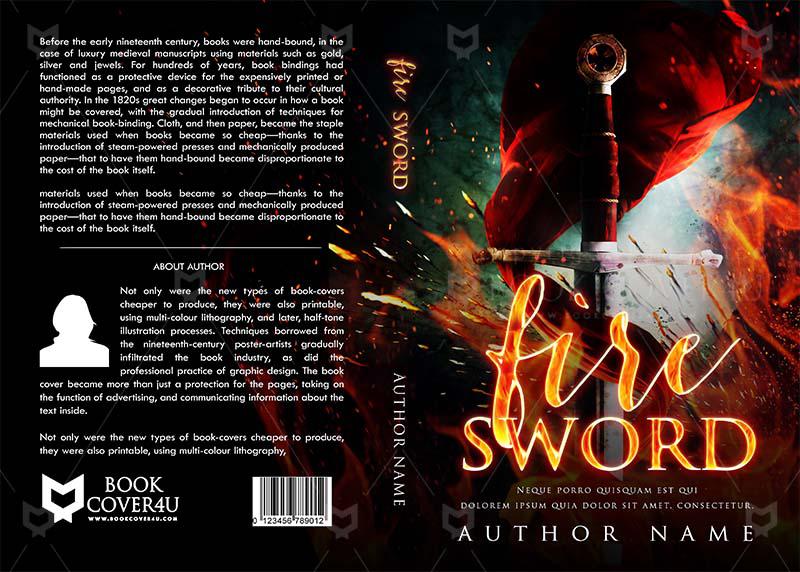 Fantasy-book-cover-design-Fire Sword-front