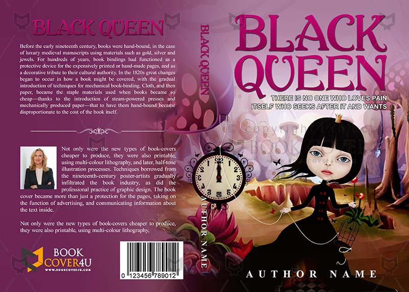 Fantasy-book-cover-design-Black Cinderella-front