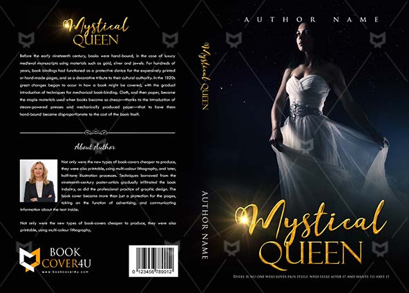 Fantasy-book-cover-design-Mystical Queen-front