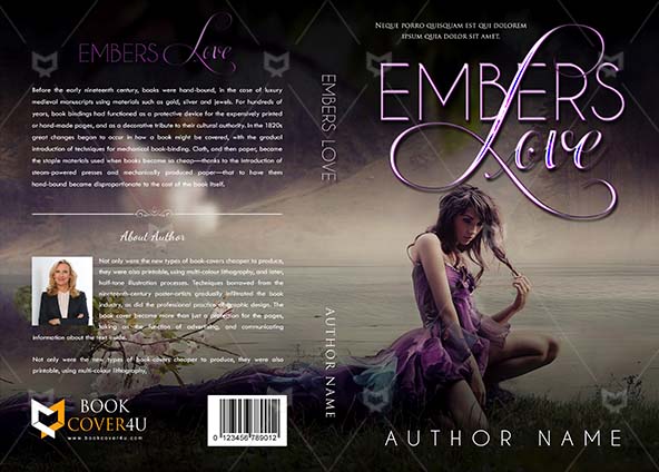 Fantasy-book-cover-design-Embers Love-front