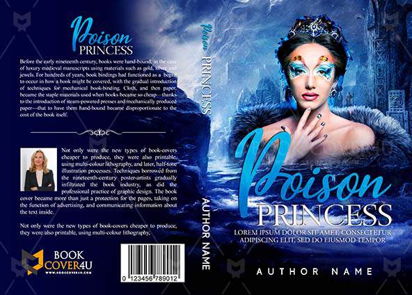 Fantasy-book-cover-design-Poison Princess-front