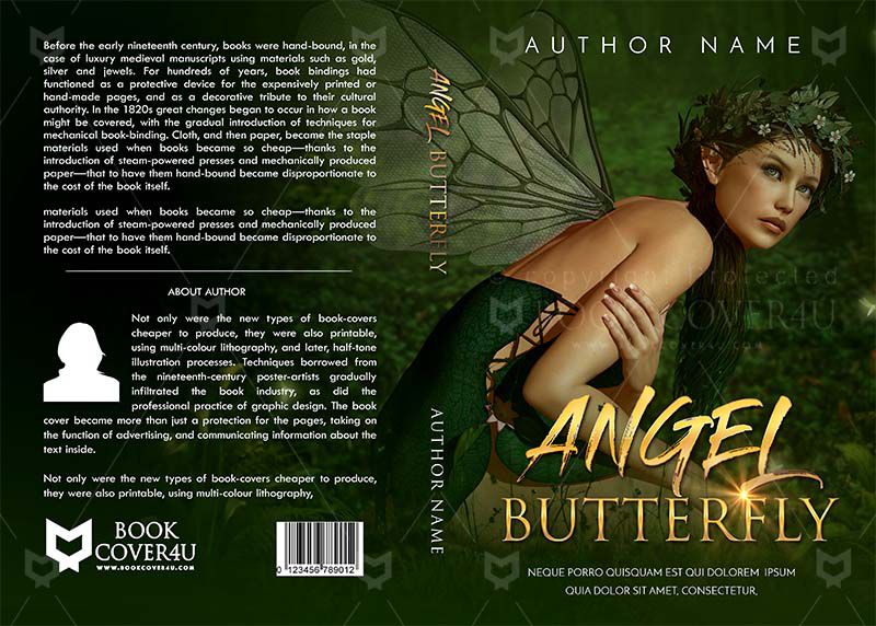 Fantasy-book-cover-design-Angel Butterfly-front