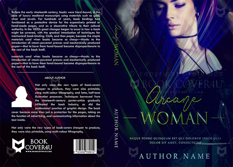 Fantasy-book-cover-design-Arcane Woman-back