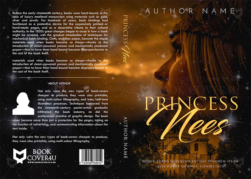 Fantasy-book-cover-design-Princess Ness-front