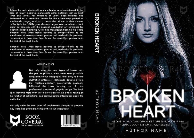Fantasy-book-cover-design-Broken Heart-front