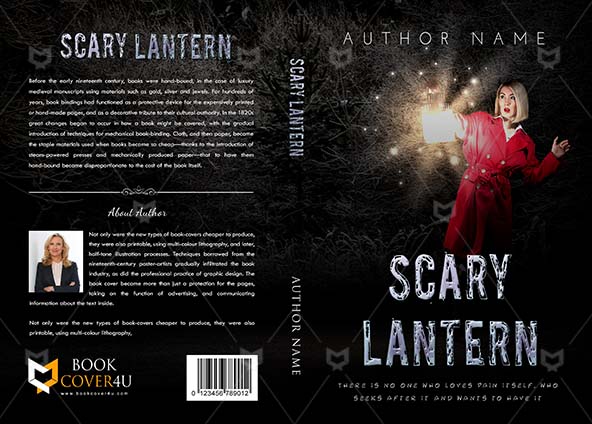 Fantasy-book-cover-design-Scary Lantern-front