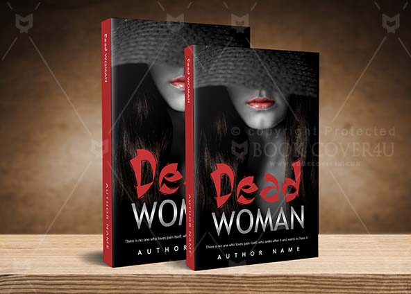 Horror-book-cover-design-Dead Woman-back