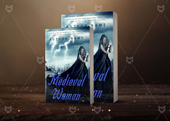 Horror-book-cover-design-Medieval Woman-back