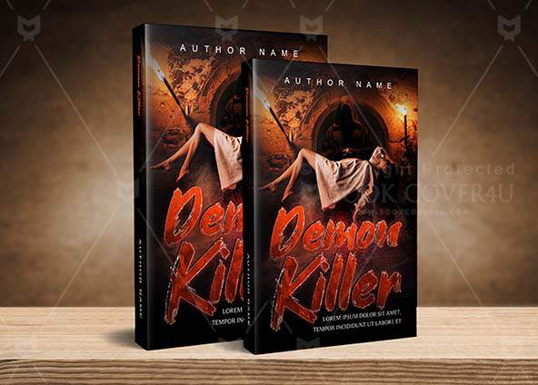 Horror-book-cover-design-Demon Killer-back