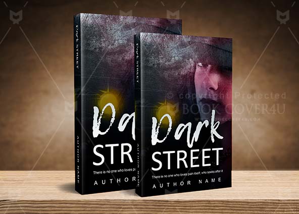 Horror-book-cover-design-Dark Street-back