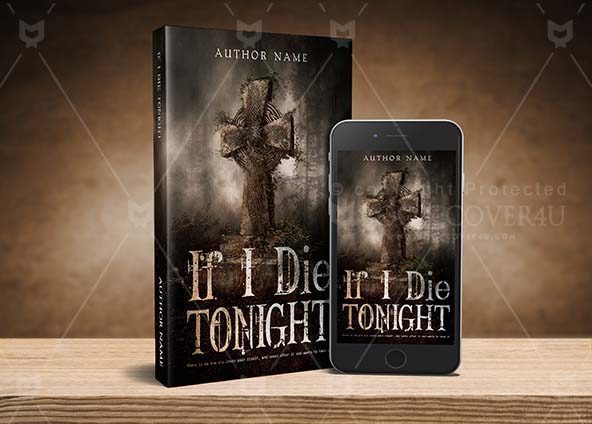 Horror-book-cover-design-If I Die Tonight-back
