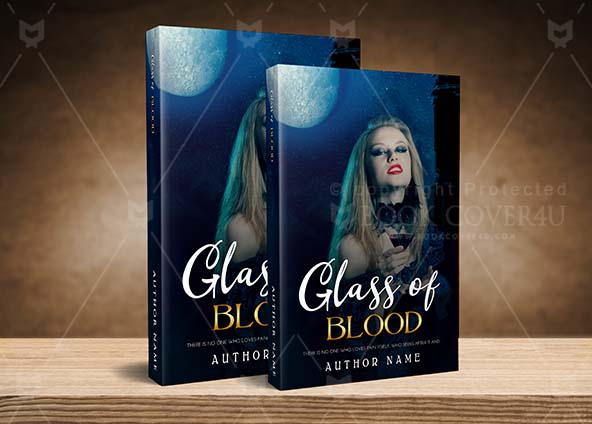 Horror-book-cover-design-Glass Of Blood-back