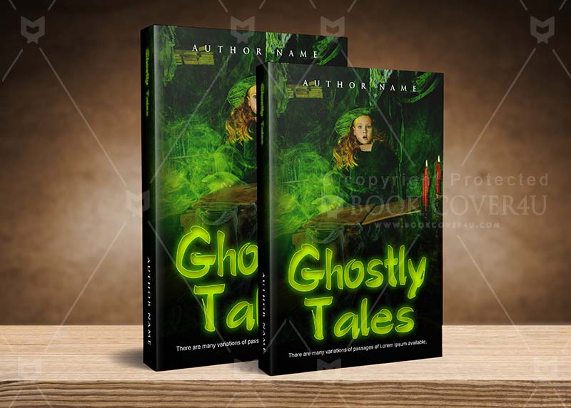 Horror-book-cover-design-Ghostly Tales-back