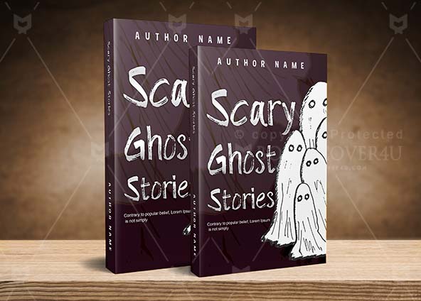 Horror-book-cover-design-Scary Ghost Stories-back