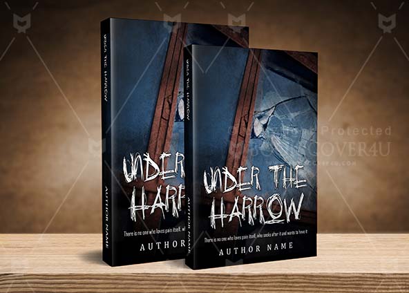 Horror-book-cover-design-Under The Harrow-back