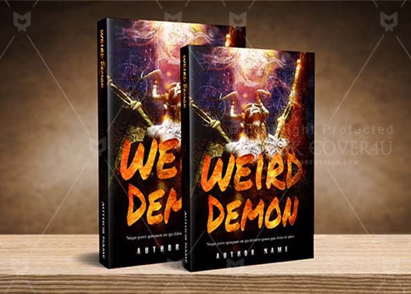 Horror-book-cover-design-Weird Demon-back