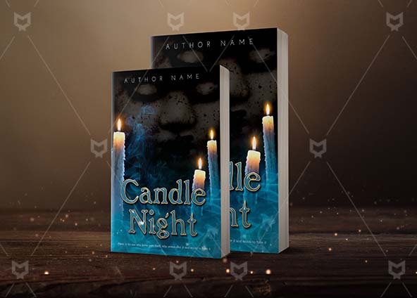 Horror-book-cover-design-Candle Night-back
