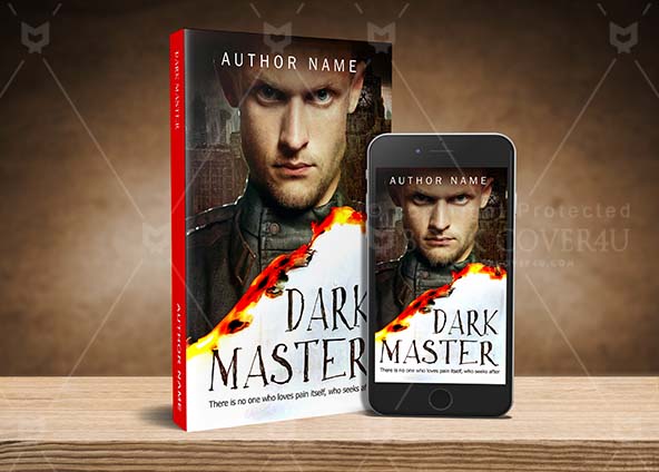 Horror-book-cover-design-Dark Master-back