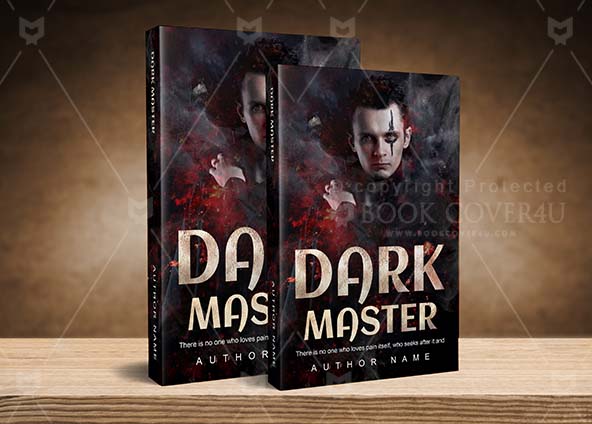 Horror-book-cover-design-Dark Master-back