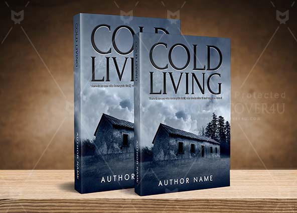 Horror-book-cover-design-Cold Living-back