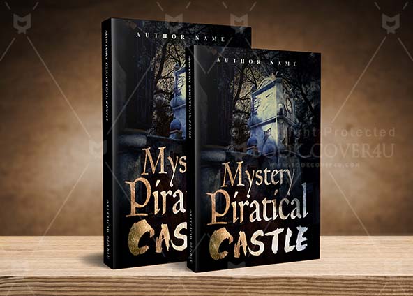 Horror-book-cover-design-Mystery Piratical Castle-back
