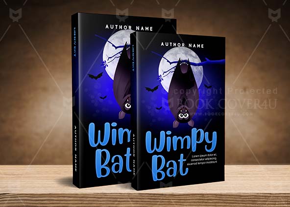 Horror-book-cover-design-Wimpy Bat-back