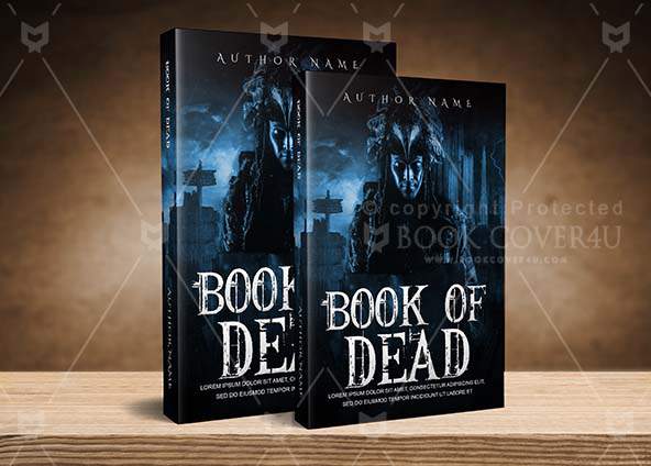 Horror-book-cover-design-Book Of Dead-back