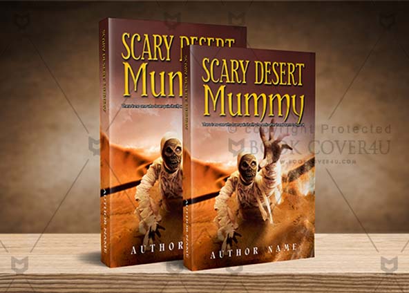 Horror-book-cover-design-Scary Desert Mummy-back