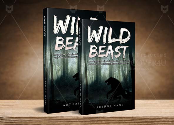 Horror-book-cover-design-Wild Beast-back